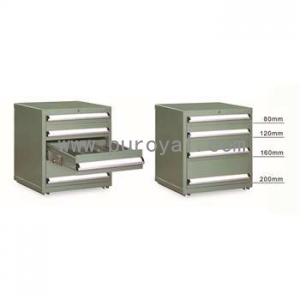 雙軌工具柜580×525×665mm(四個(gè)抽屜) 綠色，F(xiàn)C-665N